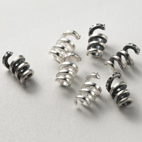 Sterling Silver Spacer Beads, 925 Sterling Silver, Antique finish, DIY 