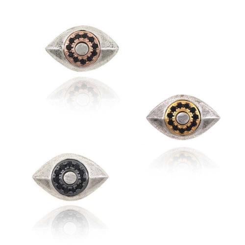 Cubic Zirconia Micro Pave Brass Beads, plated, fashion jewelry & DIY & micro pave cubic zirconia 
