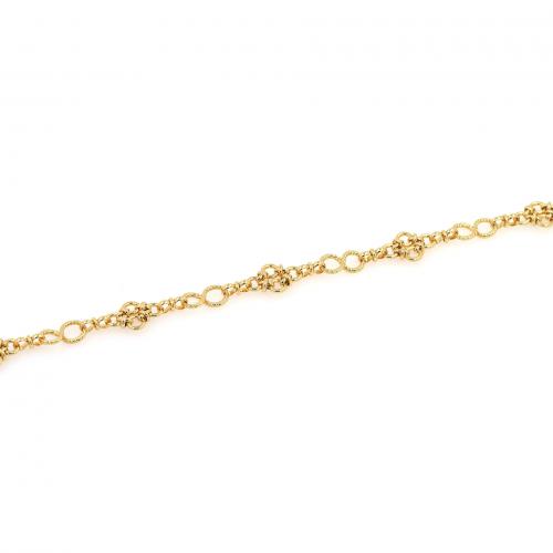 Handmade Brass Chain, 18K gold plated, fashion jewelry & DIY, 10.8mm 