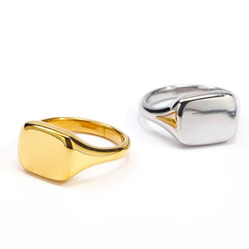 Titanium Steel Finger Ring, fashion jewelry & for woman 