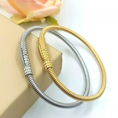 Titanium Steel Bracelet & Bangle, fashion jewelry & Unisex 4mm Approx 20 cm 