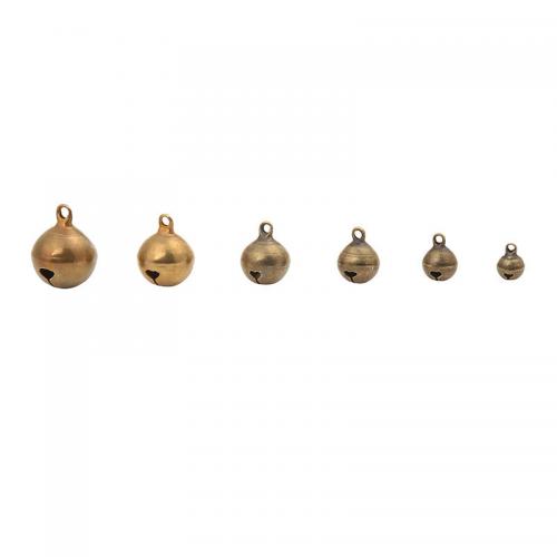Colgantes de campana de latón, metal, diverso tamaño para la opción, Vendido por UD