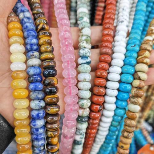 Perles de pierre gemme unique, Pierre naturelle, Plat rond, DIY & différents matériaux pour le choix, plus de couleurs à choisir, 10mm, Environ Vendu par brin
