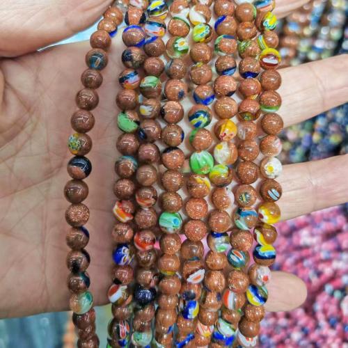 Lampwork Beads, Round, DIY mixed colors 