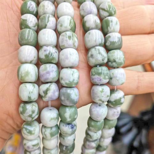 Perles de pierre gemme unique, Pierre porte-bonheur, DIY, vert Environ Vendu par brin