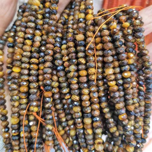 Tiger Eye Beads, Round, DIY mixed colors Approx 38 cm 