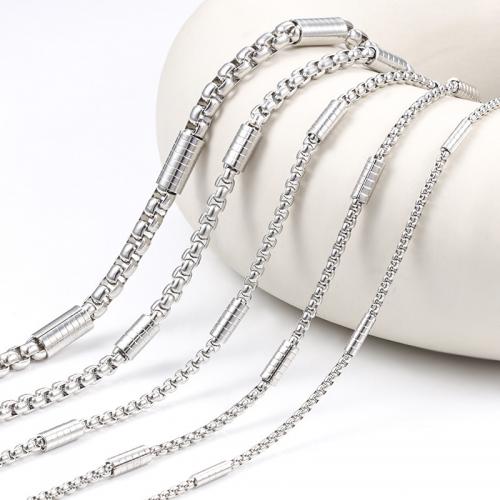 Stainless Steel Chain Jewelry, 304 Stainless Steel, DIY Approx 