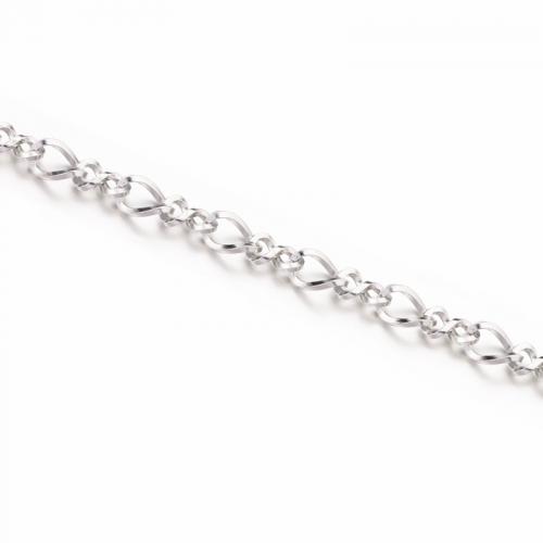 Stainless Steel Chain Jewelry, 304 Stainless Steel, electrolyzation, DIY Approx 