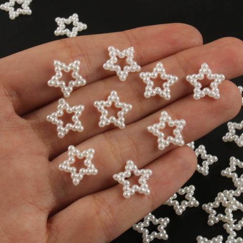 Fashion Costume Decoration, Resin, Star, injection moulding, DIY & hollow 12mm, Approx 