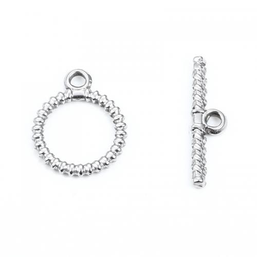 Stainless Steel Toggle Clasp, 304 Stainless Steel, electrolyzation, DIY 