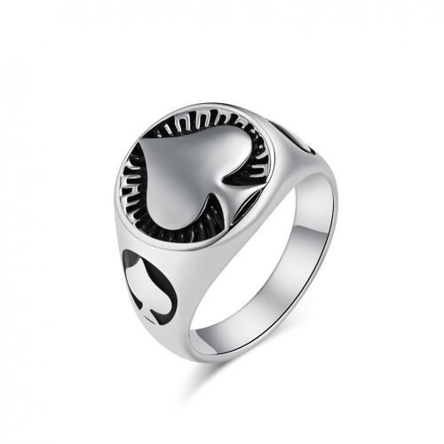 Титан Сталь палец кольцо, титан, полированный, разный размер для выбора & Женский & эмаль, Много цветов для выбора, продается PC