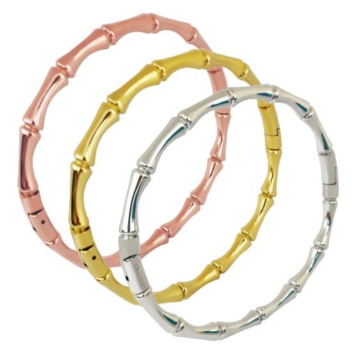 Bracelet en acier inoxydable, Acier inoxydable 304, poli, styles différents pour le choix & pour femme, plus de couleurs à choisir, Vendu par PC