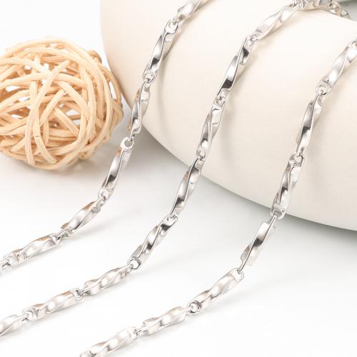 Fashion Stainless Steel Necklace Chain, 304 Stainless Steel, electrolyzation, DIY 