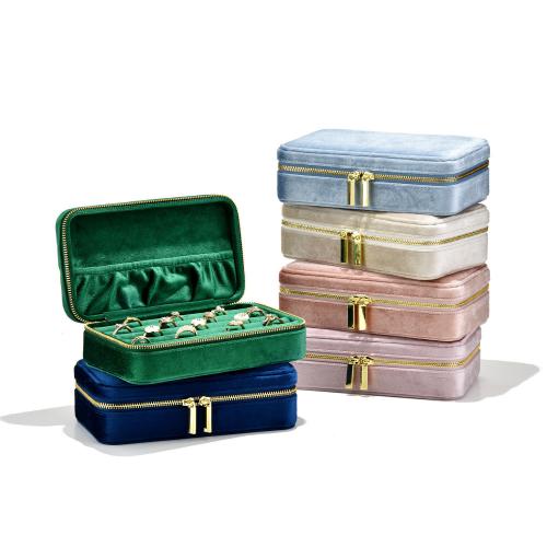 Boîte à bijoux multifonctions, velours, Anti-poussière, plus de couleurs à choisir Vendu par PC