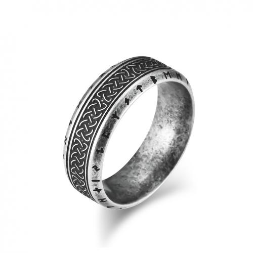 Titanium Steel Finger Ring, polished, Unisex 