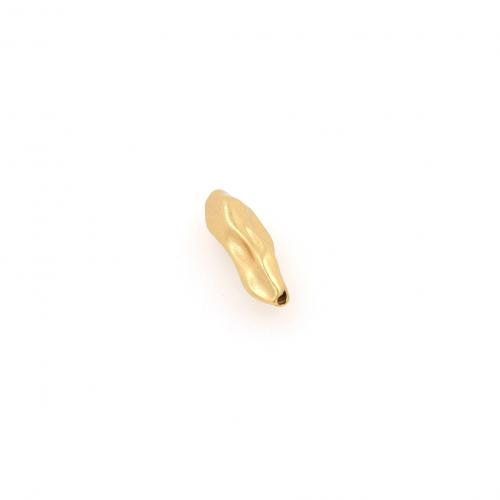 perla de cobre, metal, 18K chapado en oro, Joyería & Bricolaje, 6.5x20x6mm, Vendido por UD