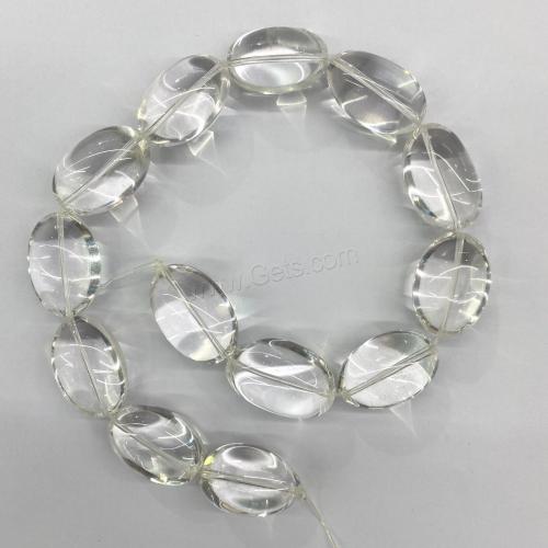 Natürliche klare Quarz Perlen, Klarer Quarz, DIY & verschiedene Größen vorhanden, klar, Länge:ca. 40 cm, verkauft von Strang