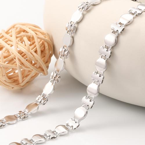 Stainless Steel Chain Jewelry, 304 Stainless Steel, electrolyzation, DIY 