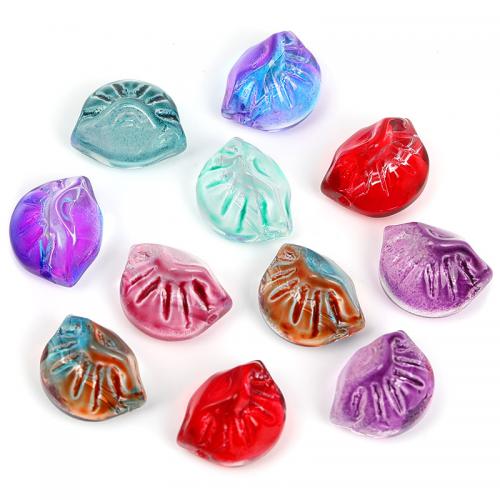 Lampwork Beads, colorful plated, DIY Approx 