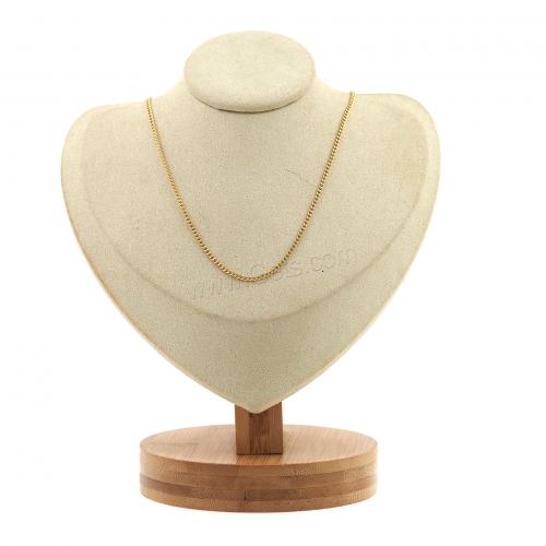 Messingkette Halskette, Messing, mit Verlängerungskettchen von 4cm, plattiert, Modeschmuck & für Frau, keine, 1.8x2x0.5mm, Länge:ca. 45 cm, verkauft von PC