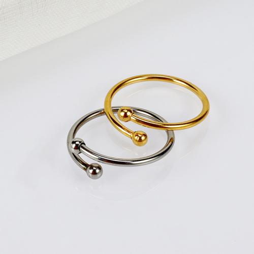 Титан Сталь палец кольцо, титан, полированный, ювелирные изделия моды & Мужская, Много цветов для выбора, продается PC