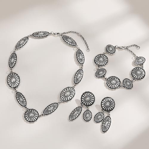 Conjuntos de joya de aleación de cinc de moda, aleación de zinc, Joyería & diferentes estilos para la opción & para mujer, Vendido por UD