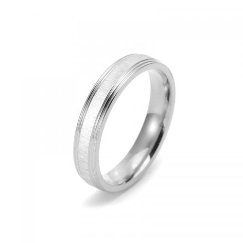 Титан Сталь палец кольцо, титан, Связанный вручную, Мужская & разный размер для выбора & глазированный, серебряный, продается PC