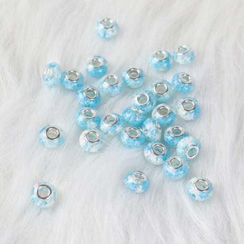 Acryl Schmuck Perlen, mit Polymer Ton, Laterne, Modeschmuck & DIY & Emaille, keine, 14x9x0.5mm, ca. 100PCs/Tasche, verkauft von Tasche
