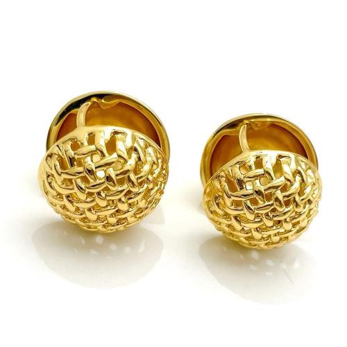 Brass Drop Earring, gold color plated, fashion jewelry & for woman, golden 