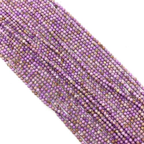 Single Gemstone Beads, Natural Lepidolite, DIY & faceted, purple Approx 38 cm 
