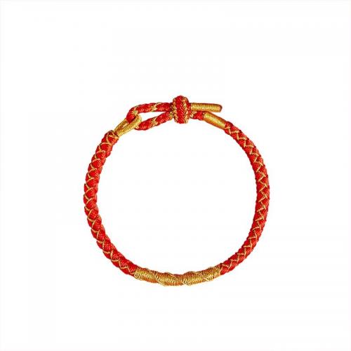 Baumwolle Schnur Armband, handgemacht, Folk-Stil & unisex & binden, keine, Länge:ca. 6-8 ZollInch, verkauft von PC