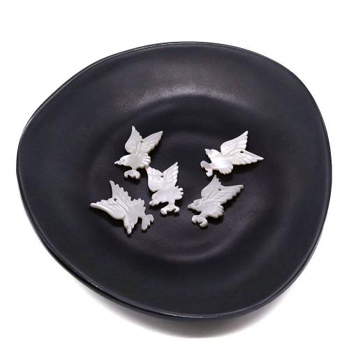 Natural Seashell Pendant, eagle, Carved, DIY, white 