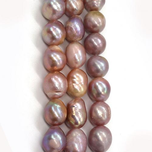 Potato Cultured Freshwater Pearl Beads, DIY, purple, Length 10-11mm Approx 38 cm 