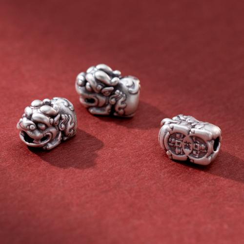 Perles intercalaires en argent , argent sterling 925, Placage, DIY, couleur originale Environ 2.8mm, Vendu par PC