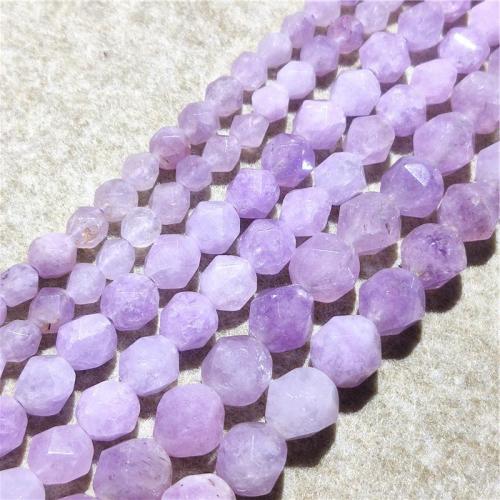 Single Gemstone Beads, Chalcedony, DIY & faceted, purple Approx 36-38 cm 