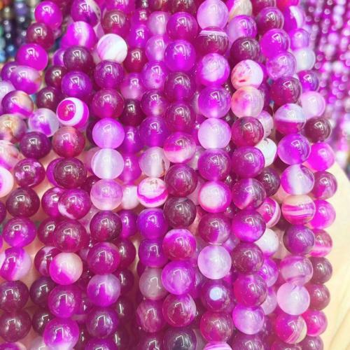 Perles agates, Agate, Rond, DIY & normes différentes pour le choix, plus de couleurs à choisir Environ 38 cm, Vendu par brin