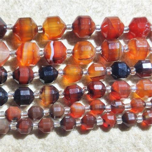 Natural Miracle Agate Beads, DIY & faceted, mixed colors Approx 36-38 cm 