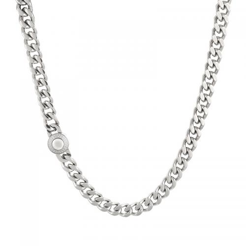 Stainless Steel Chain Necklace, 304 Stainless Steel, polished  original color 