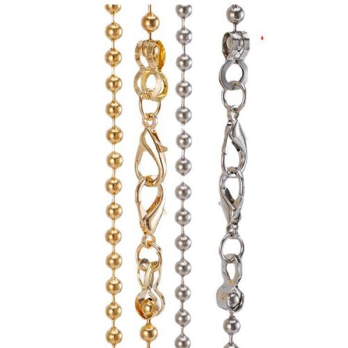 手作りの鉄製の鎖, 鉄, とともに 合金, 異なるサイズの選択 & 異なるスタイルを選択, 無色, 長さ:120 センチ, 売り手 パソコン
