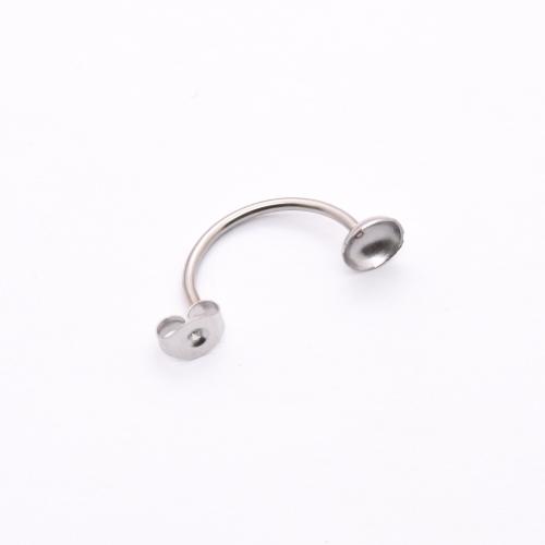 Stainless Steel Earring Drop Component, 304 Stainless Steel, DIY, original color 