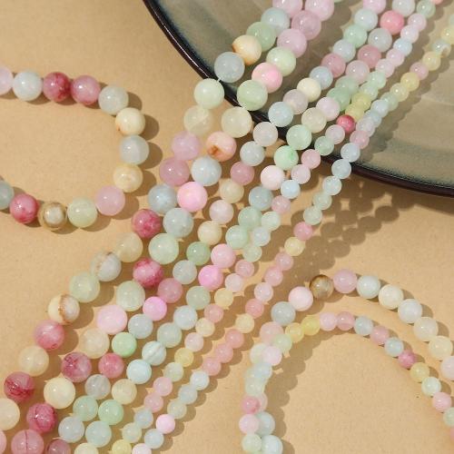 Perles de pierre gemme unique, Persique Jade, Rond, DIY & normes différentes pour le choix Vendu par sac