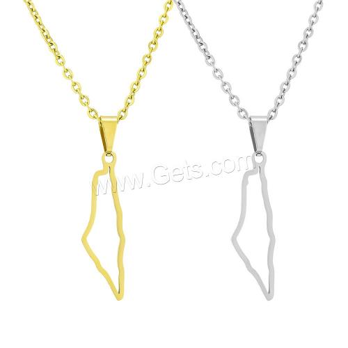 Stainless Steel Jewelry Necklace, 304 Stainless Steel, with Titanium Steel, plated, Unisex Approx 50 cm 