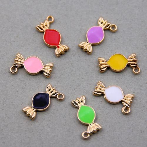 Zinc Alloy Enamel Pendants, Candy, KC gold color plated, fashion jewelry & DIY Approx 