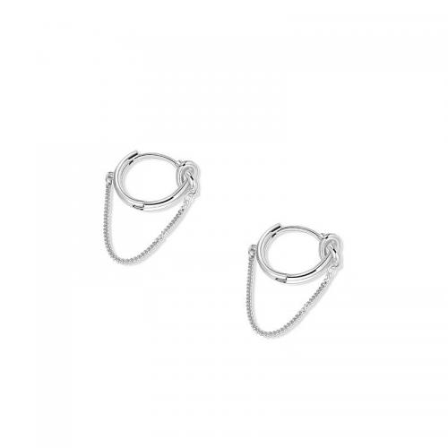 Sterling Silber Tropfen Ohrring, 925er Sterling Silber, Modeschmuck & für Frau, 12x25mm, verkauft von Paar