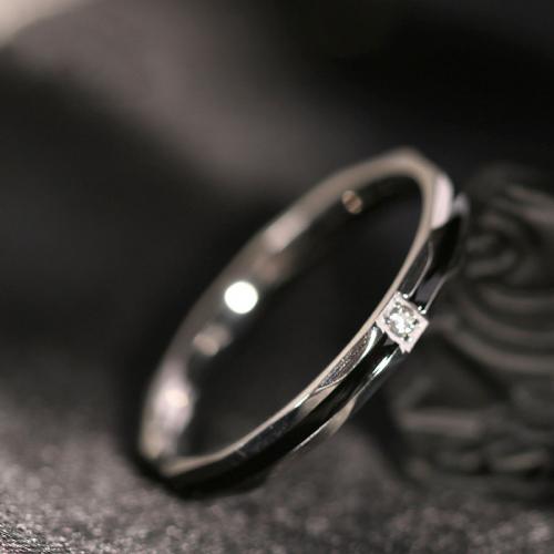 Нержавеющая сталь Rhinestone палец кольцо, Нержавеющая сталь 304, вакуумное ионное покрытие, ювелирные изделия моды & разный размер для выбора & Женский & Эпоксидная стикер & со стразами, Много цветов для выбора, продается PC