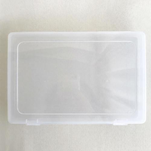 Boîte en plastique, Polypropylène (pp), rectangle, Anti-poussière Vendu par PC