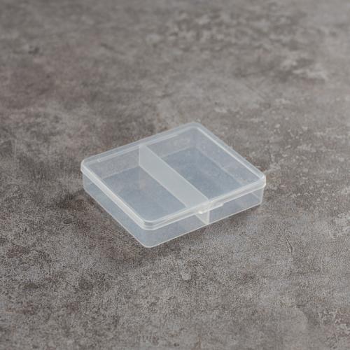 Plastic Bead Container, Polypropylene(PP), Square, dustproof & multifunctional 