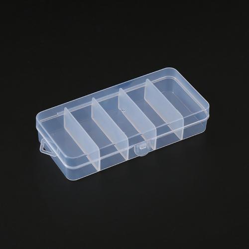 Plastic Bead Container, Polypropylene(PP), Rectangle, dustproof & multifunctional 