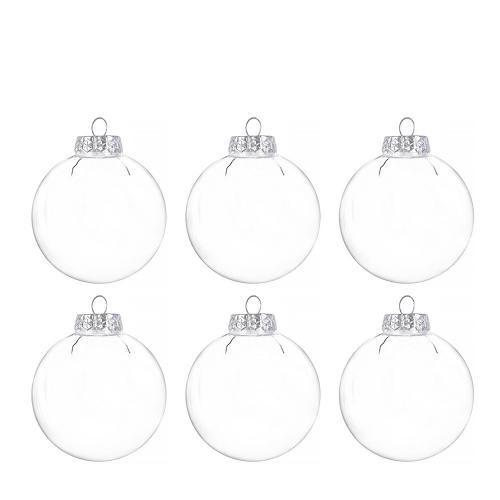 Christmas Hanging Decoration, PET, 6 pieces & Christmas jewelry 