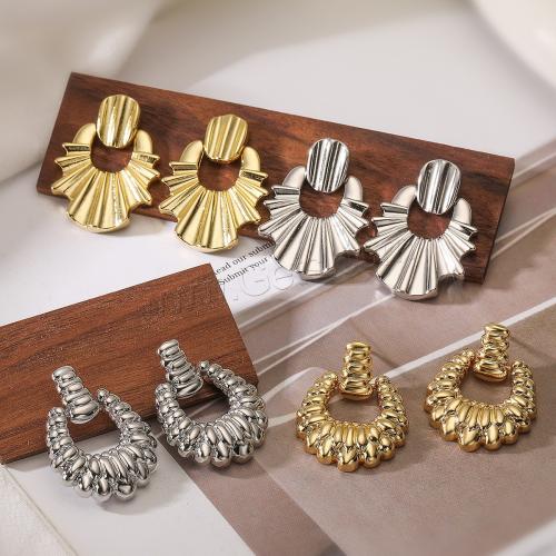Brass Drop Earring, plated, fashion jewelry 